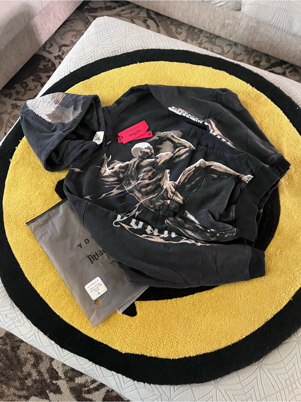 YoungLA 5129 - AOT© X YLA PULLOVER HOODIE